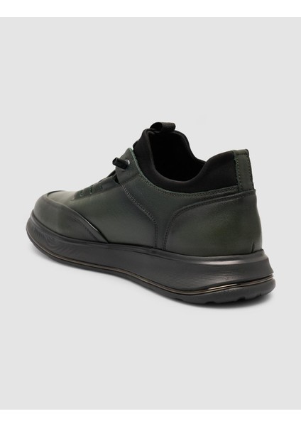 Lastik Bağıcıklı Haki Erkek Spor Ayakkabı indirimleri