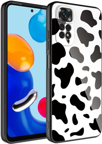 Xiaomi Redmi Note 11S Global Kılıf Kamera Korumalı Desenli Sert Silikon Senk Epoksi Kapak-No7