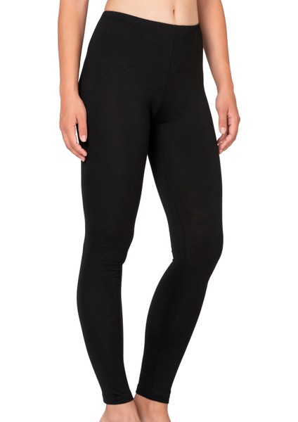 Özkan 27779 Kadın Premium Kumaş Modal Pamuklu Uzun Tayt Esnek Rahat Yumuşak modelleri