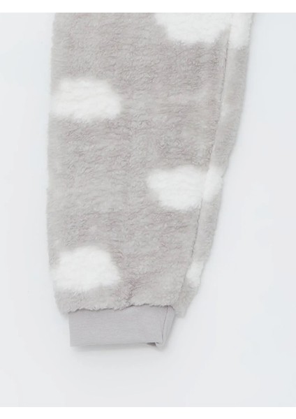 Lcw Kids Pembe Bisiklet Yaka Pelüş Kız Çocuk Pijama Takımı