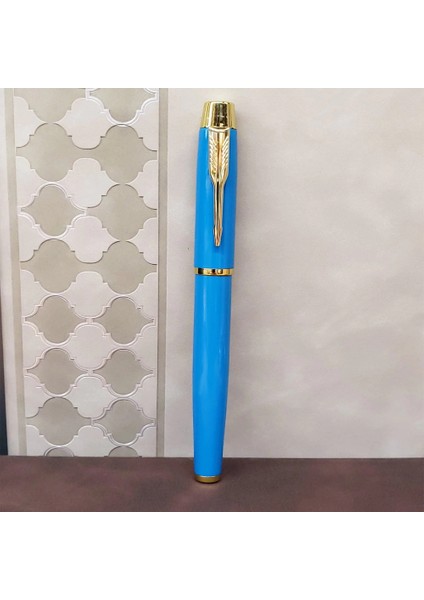 Turkuaz Metal Roller Kalem