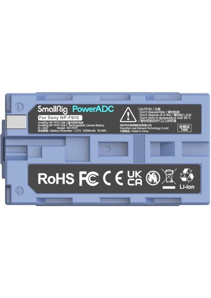 4267 NP-F970 Usb-C Şarj Edilebilir Kamera Pili modelleri