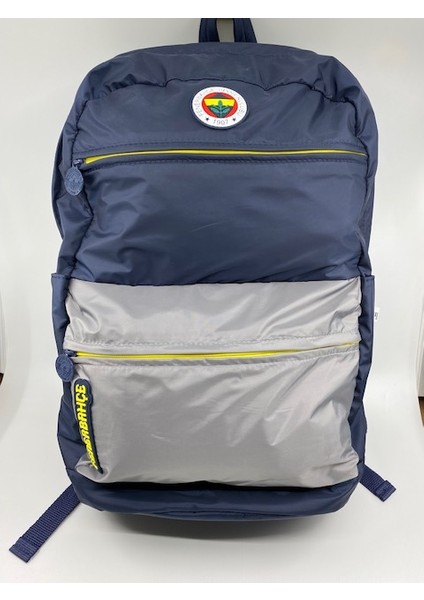 Fenerbahçe Gri Çok Cepli Sırt Çantası
