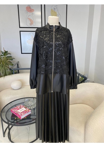 Deri Işlemeli Takım