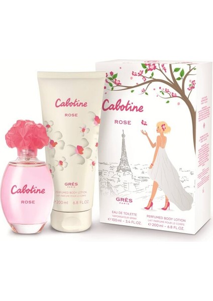 Cabotine Rose Edt 100 ml + Vücut Losyonu 200 ml