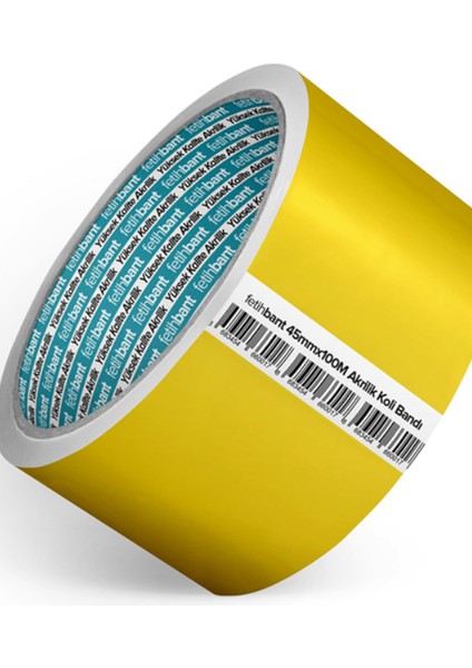 Şeffaf Koli Bandı 45 mm x 100 mt Yapışkanlı Kopmayan Bant Bandı Bantları fiyatları