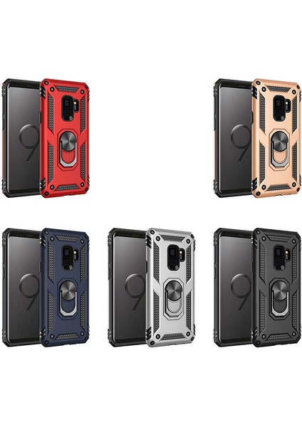 Galaxy S9 Kılıf Senk Vega Kapak-Gri modelleri