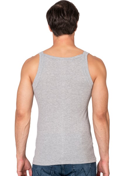 Özkan 11292 Erkek %100 Pamuklu Ribana Kumaş Ince Askılı Geniş Yaka Atlet Esnek Yumuşak fiyatları