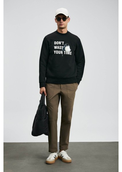 Henry Siyah Erkek Sweatshirt 112030173