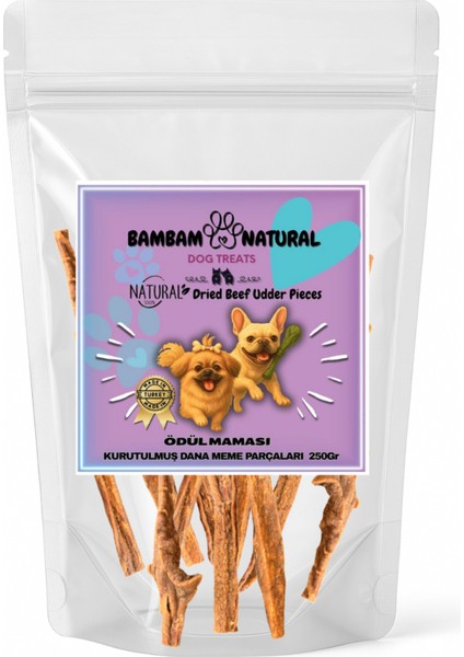 Köpek Çiğneme ve Ödül Mamaları 2'li Paket 500GR Inek Meme Parçaları + Akciğer Küpleri 1cm fiyatları