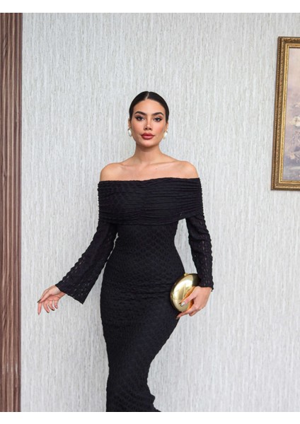 Kayık Yaka Dantelli Elbise fiyatları