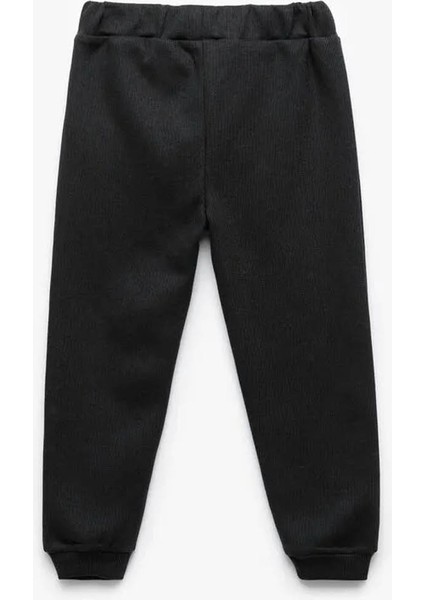 Cepli Beli Bağcıklı Basic Siyah Erkek Çocuk Eşofman Altı 6WKB40036TK modelleri
