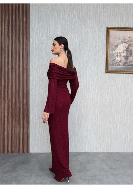 Kayık Yaka Dantelli Elbise indirimleri