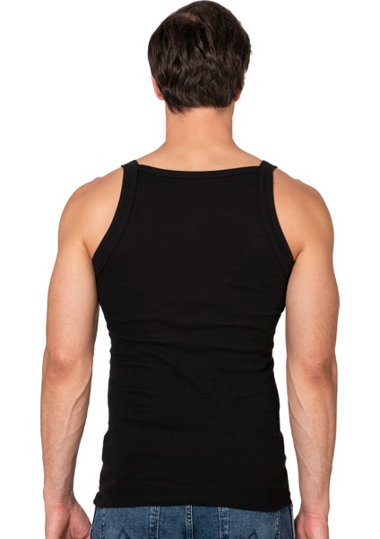 Özkan 11292 Erkek %100 Pamuklu Ribana Kumaş Ince Askılı Geniş Yaka Atlet Esnek Yumuşak fiyatları