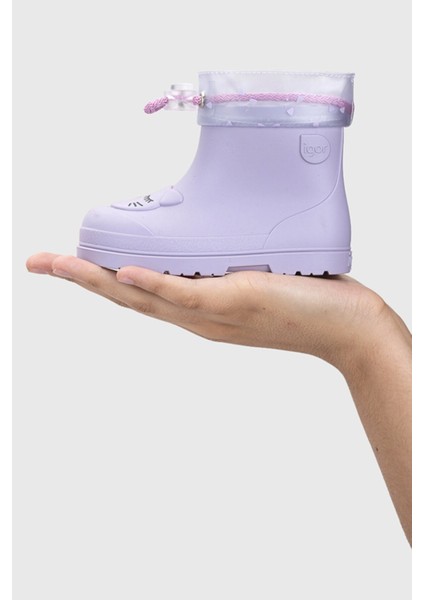 Mendi Gato Borrego Malva Içi Kürklü Kız Çocuk Yağmur Çizmesi fırsatları