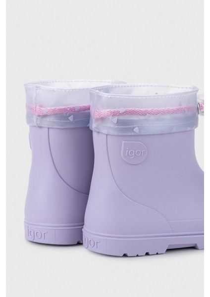 Mendi Gato Borrego Malva Içi Kürklü Kız Çocuk Yağmur Çizmesi fiyatları