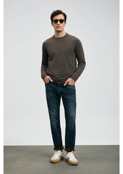 Chrıs Slim Fit Mavi Erkek Jean Pantolon 112200227 modelleri