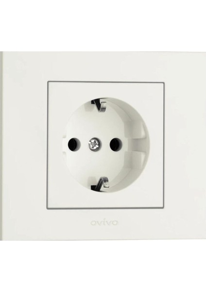 Grano Beyaz Topraklı Priz 3'lü Paket (Çerçeve Dahil) indirimleri