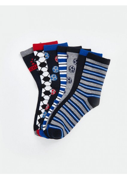 Lcw Kids Karışık Desenli Erkek Çocuk Soket Çorap 7'li fiyatları