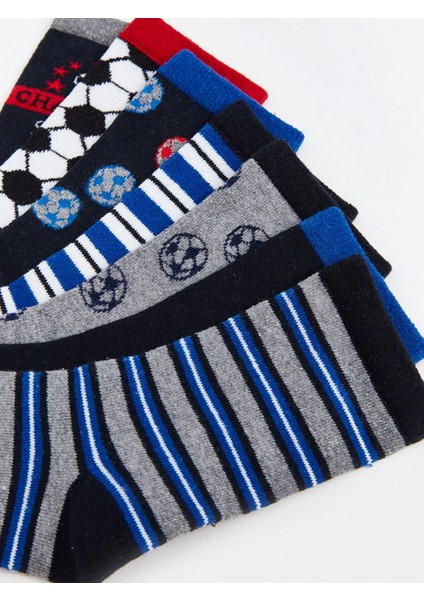 Lcw Kids Karışık Desenli Erkek Çocuk Soket Çorap 7'li modelleri