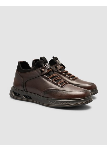 Lastik Bağıcıklı Kahverengi Erkek Spor Ayakkabı fiyatları