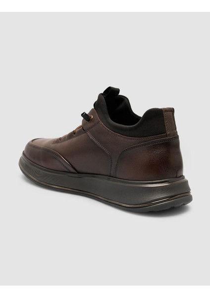 Lastik Bağıcıklı Kahverengi Erkek Spor Ayakkabı indirimleri