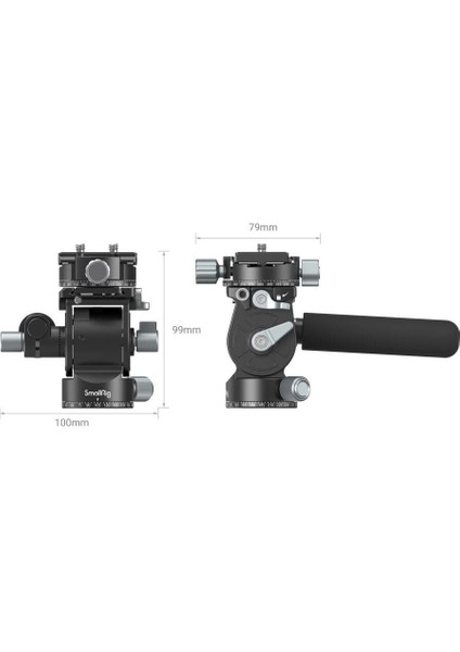 3457B Hafif Sıvı Başlıklı Video Kafası modelleri