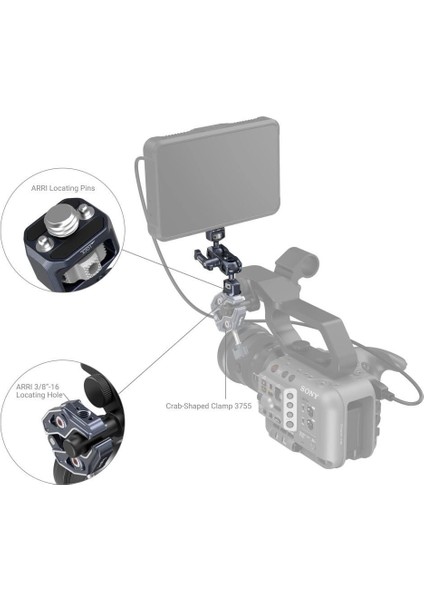 3874 Magic Arm (1/4”-20 Vida ve Arrı Tespit Vidası) modelleri