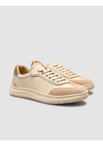 %100 Hakiki Deri Süet Karışımlı Bej Kadın Ayakkabı fiyatları