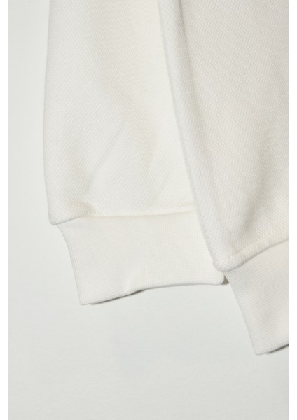 Erkek Çocuk Reglan Kol Pike Kumaş Yüksek Kaliteli Trend Sweatshirt - 1020/1003 fırsatları