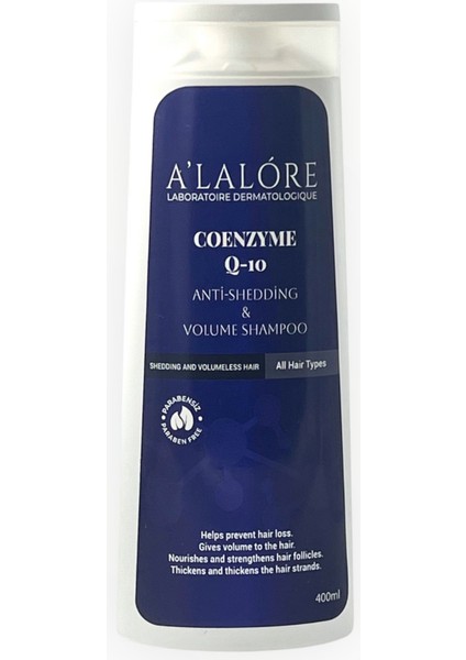 Coenzyme Dökülme Karşıtı ve Hacim Şampuanı - 400ML