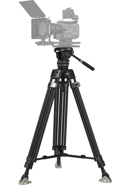 3989 AD-100 Video Kamera Karbon Fiber Tripod Kiti