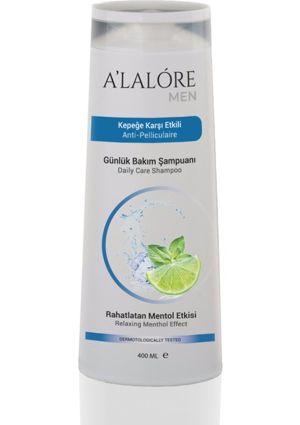 Erkekler Için Kepeğe Karşı Etkili Onarıcı Bakım Şampuanı - 400 ml