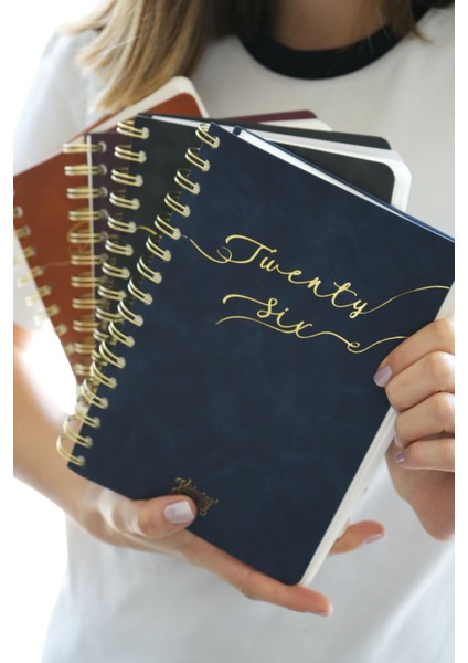 Motion 2026 Günlük Ajanda A5 (14x21cm) Esnek Kapak Ivory 80gr.