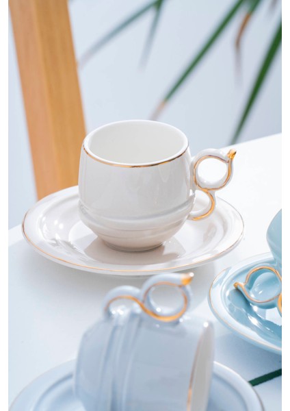 Lara 6 Kişilik Kahve Fincan Takımı - 90 ml modelleri