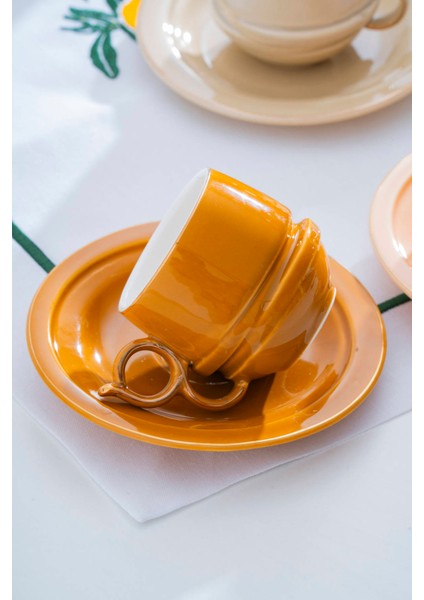 Lara 6 Kişilik Kahve Fincan Takımı - 90 ml indirimleri