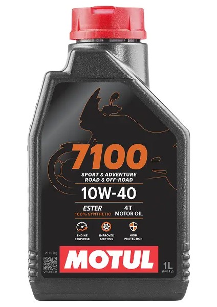 7100 10W-40 Motosiklet Yağı Tam Sentetik 1lt