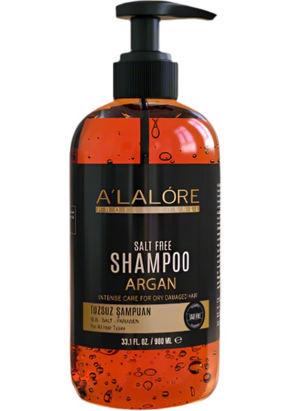 Argan Özlü Doğal Tuzsuz Şampuan - 980 ml