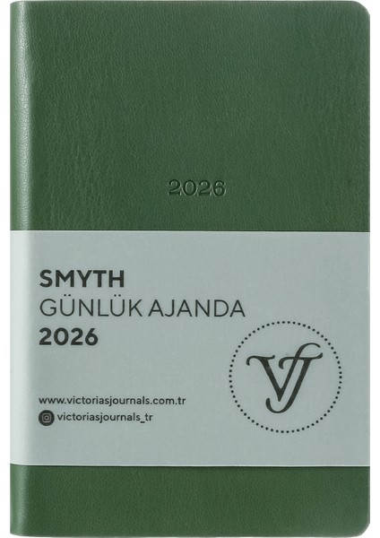 Smyth 2026 Günlük Ajanda A6 (9x14cm) Esnek Kapak Ivory 80 gr. fiyatları