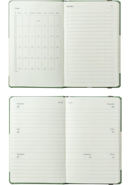 Classic 2026 Haftalık Ajanda A6 (9x14 cm) Sert Kapak Ivory 70gr. indirimleri