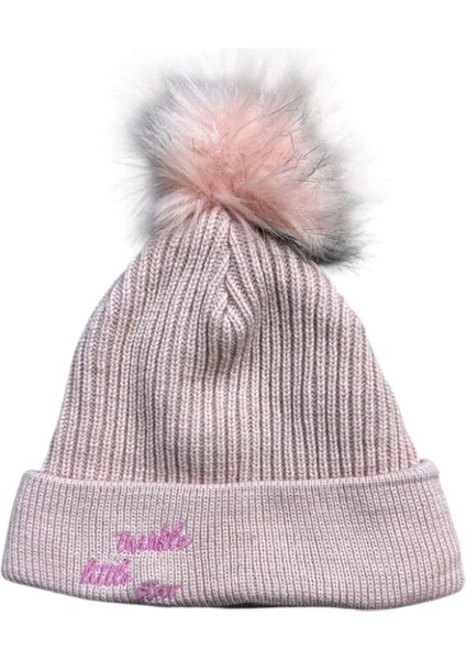 Kitti 9-15 Yaş Ponponlu Kız Çocuk Bere