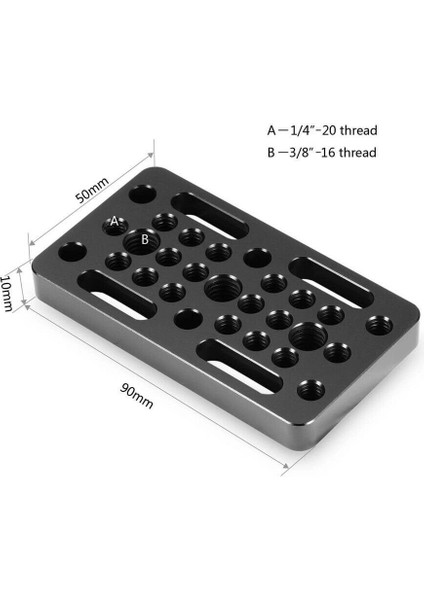 1598 1/4 - 3/8-16 Vida Delik Plakası Cheeseplate fiyatları