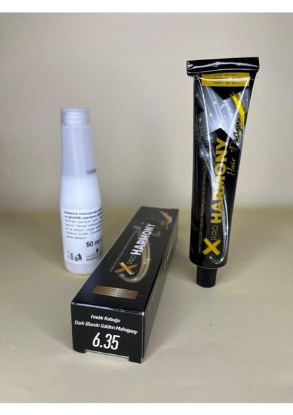 Xproharmony 6.35 Fındık Kabuğu 60ML Saç Boyası