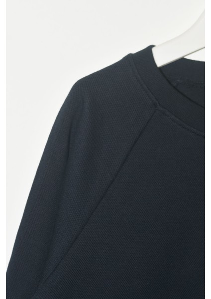 Erkek Çocuk Reglan Kol Pike Kumaş Yüksek Kaliteli Trend Sweatshirt - 1020/1003 fiyatları