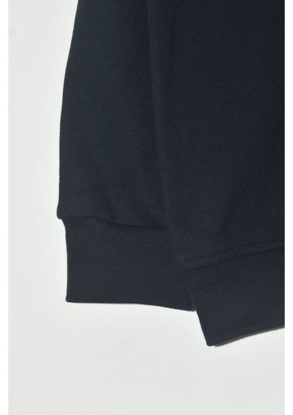 Erkek Çocuk Reglan Kol Pike Kumaş Yüksek Kaliteli Trend Sweatshirt - 1020/1003 fırsatları