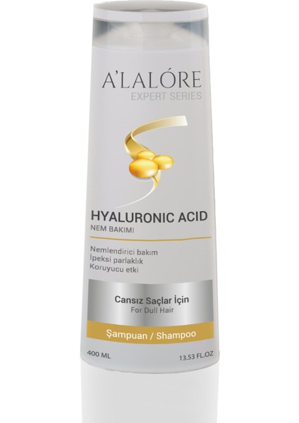 Expert Hyaluronıc Asit Cansız Saçlar Için Yoğun Bakım Şampuanı - 400 ml