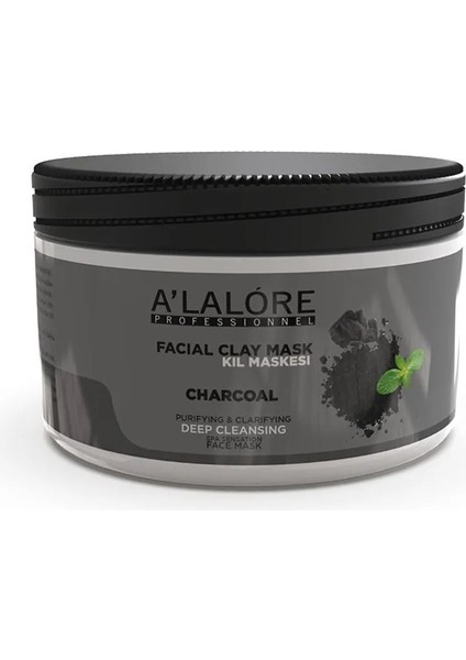 Kömür Bazlı Yüz Kil Maskesi - 200 ml