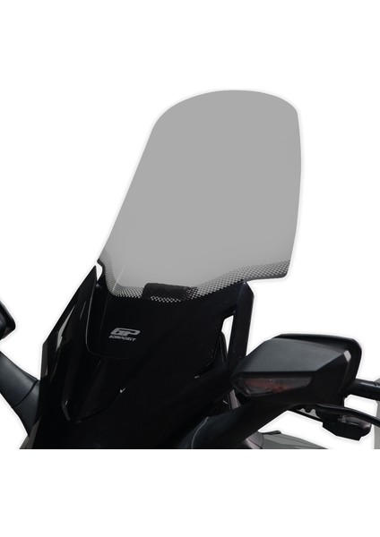 Honda Forza 250 2021-2025 Uyumlu Baskılı Ön Tur Camı Füme 57 cm modelleri