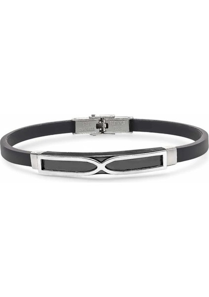 Sonsuzluk Desenli Çelik Bileklik 3351SCB012