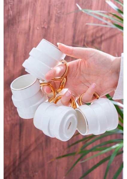 Marlow 6 Kişilik Kahve Fincan Takımı - 90 ml fiyatları